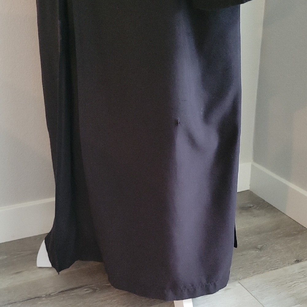 Christian Dior Monsieur 44R Double Lined Black Vintage Trench Coat - Picture 4 of 16